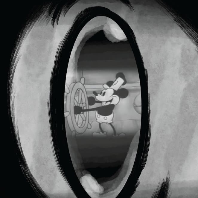 Chapter 2: Steamboat Willie seen through a porthole