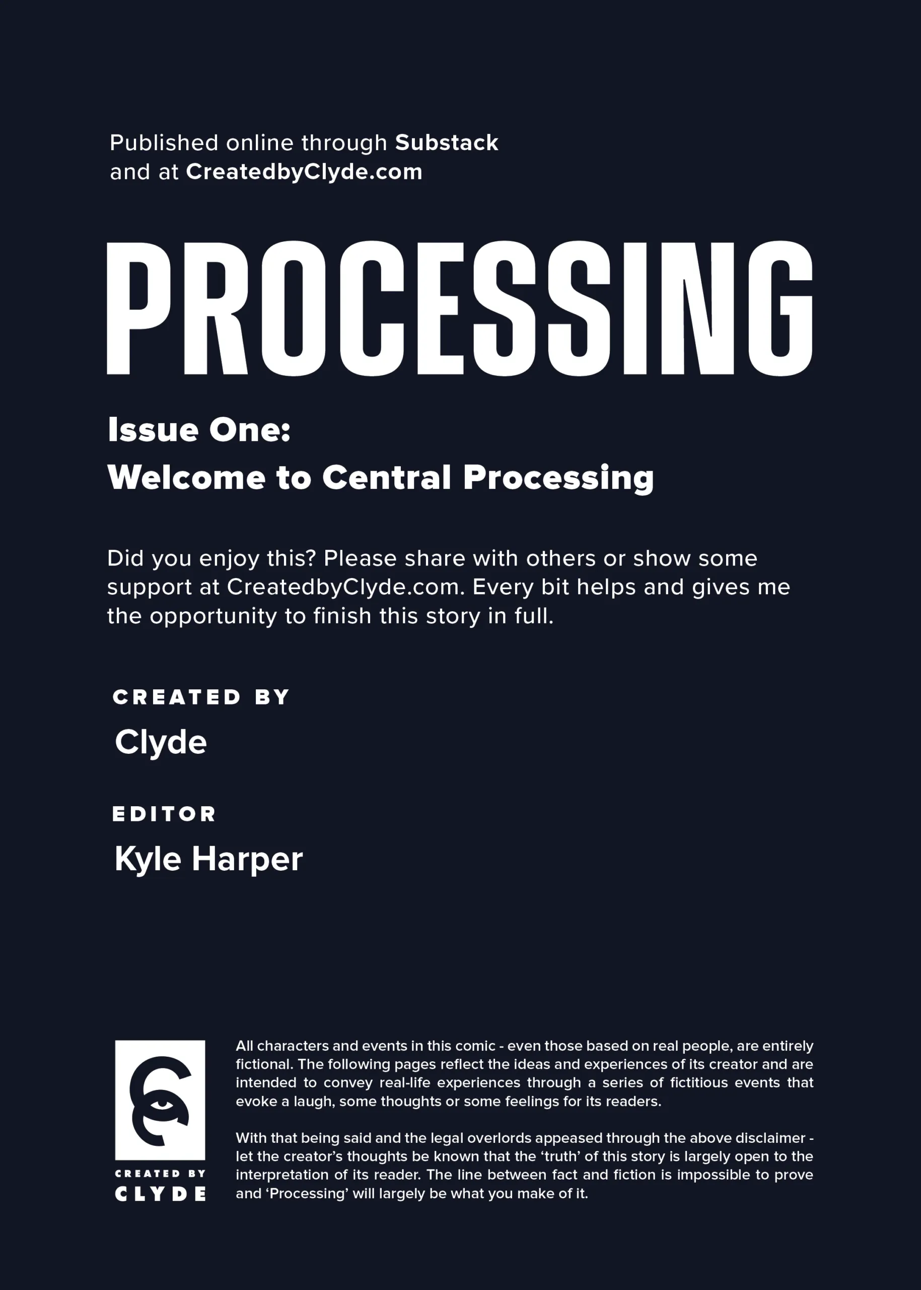 Processing episode 1, page 2