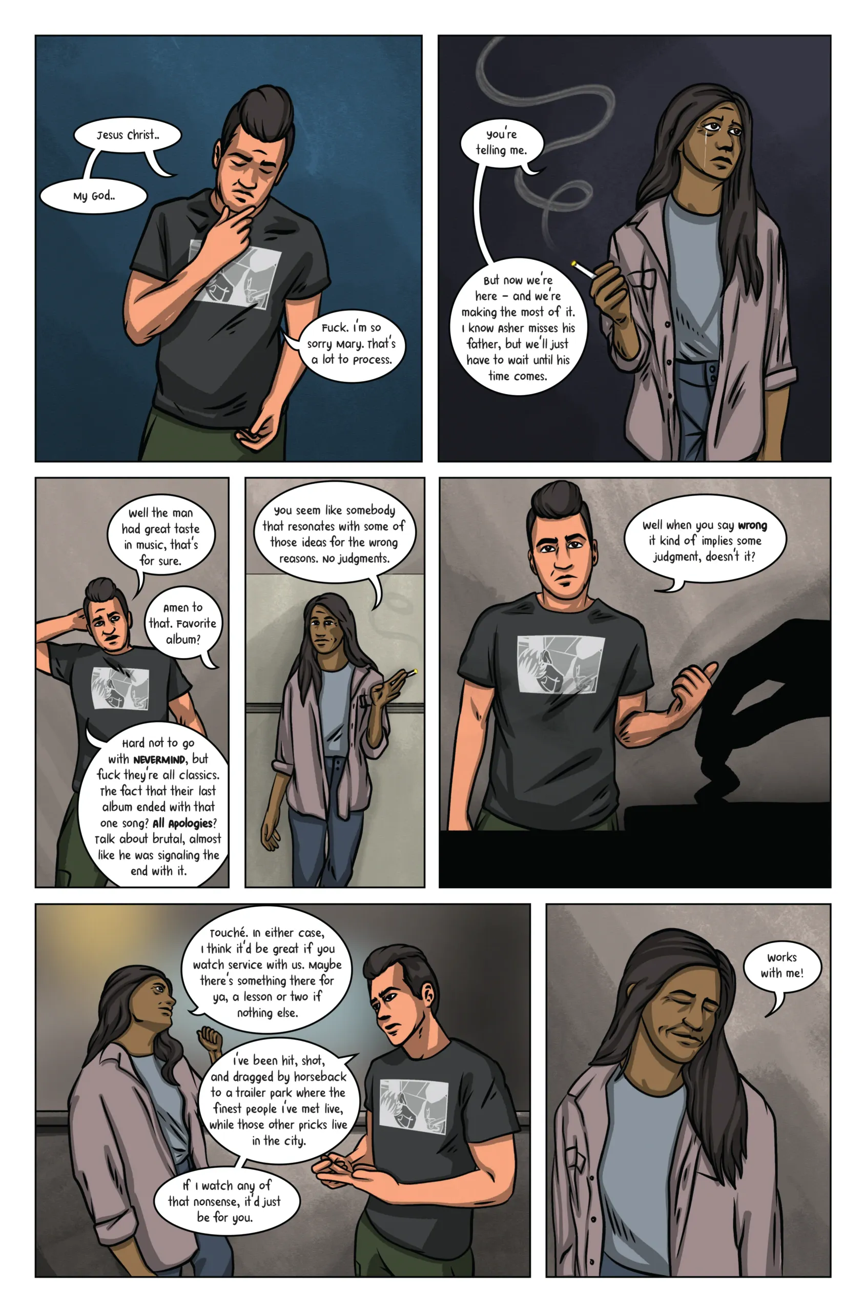 Processing episode 10, page 3
