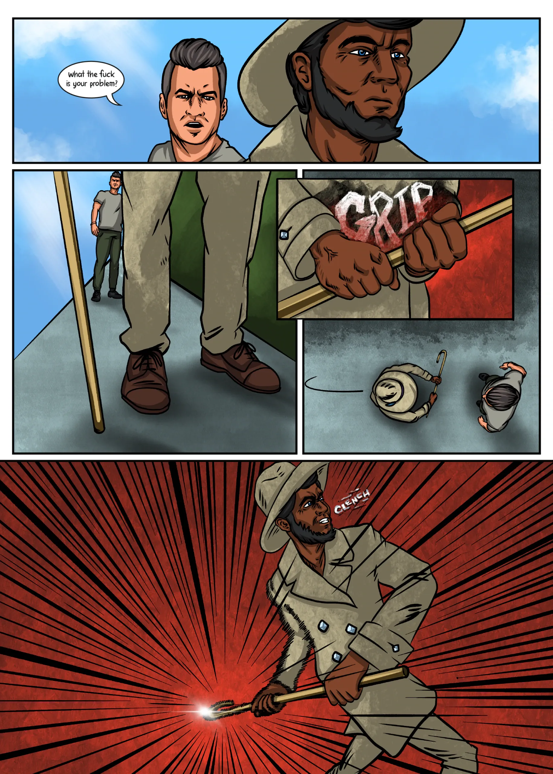 Processing episode 6, page 1
