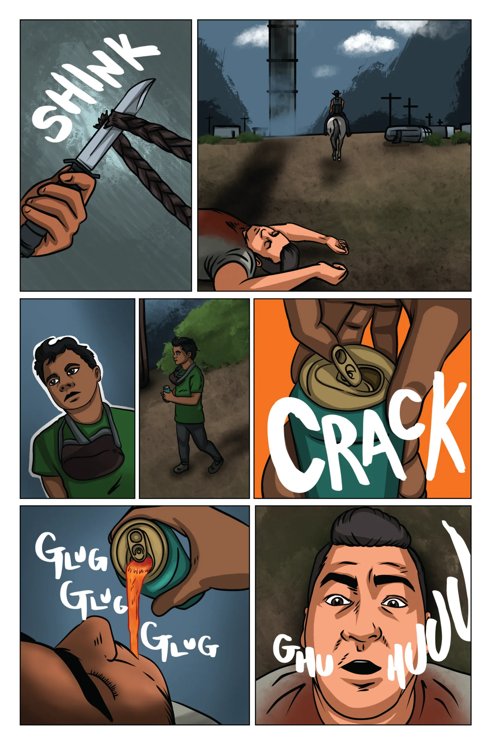 Processing episode 8, page 5